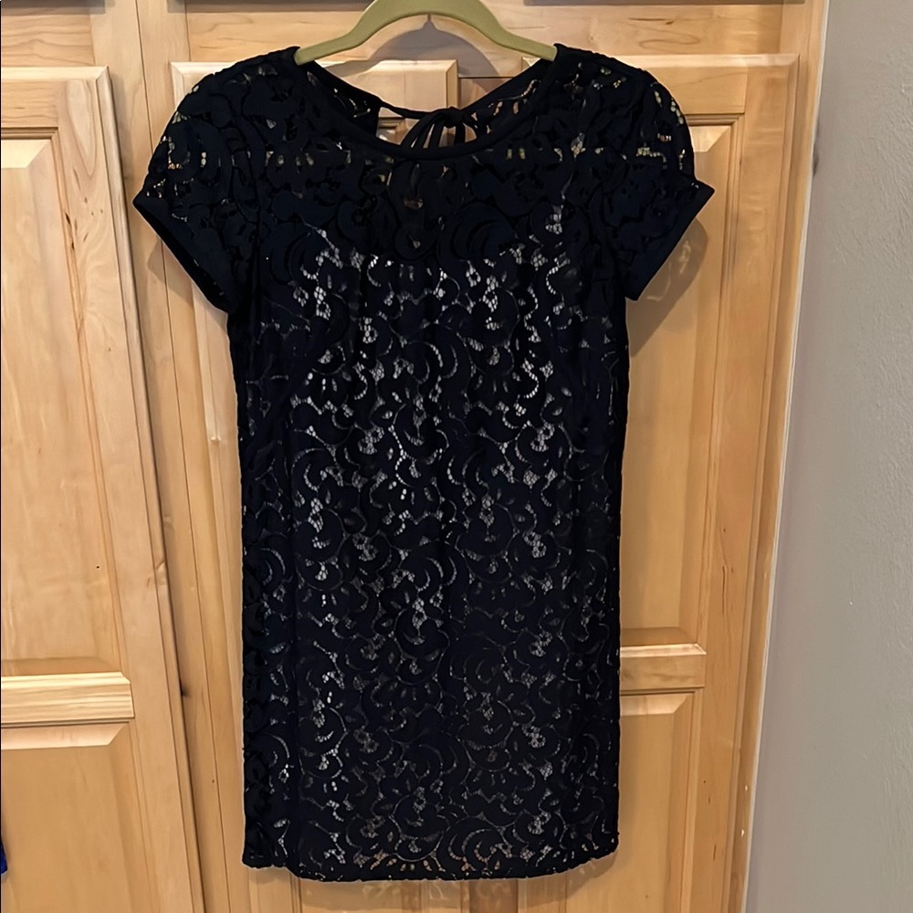 Elegant Black Lace Dress